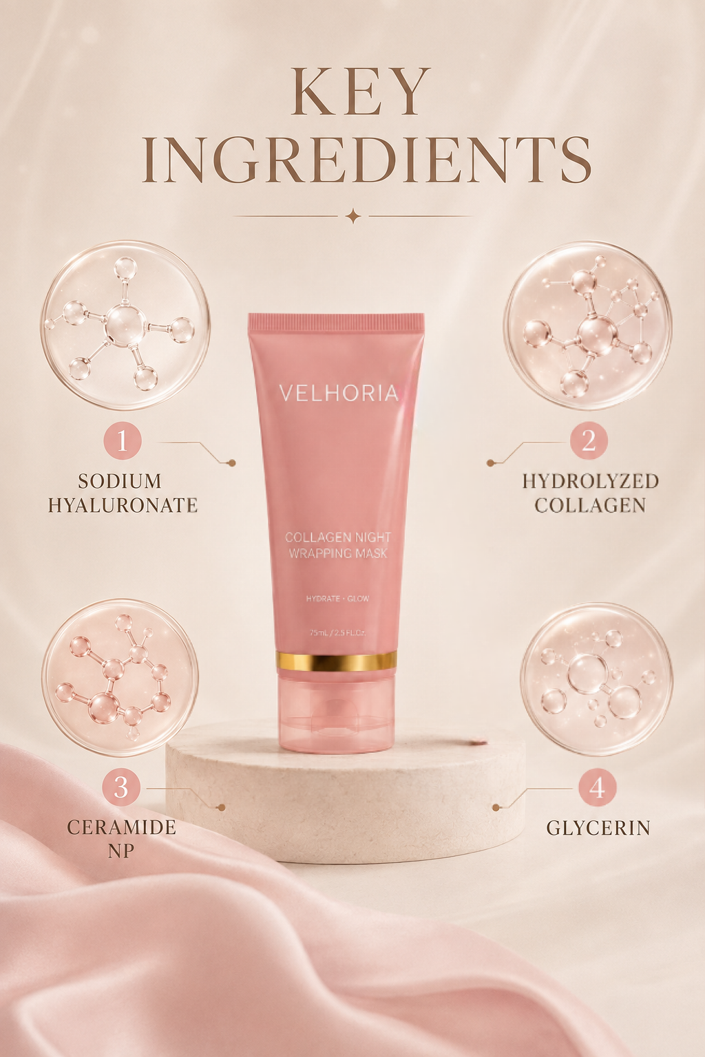 Velhoria™ Collagen Night Wrapping Mask